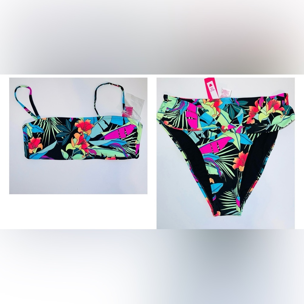High waisted bikini set XL